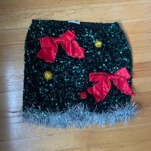 Love on a hanger ‘ugly’ Christmas skirt
